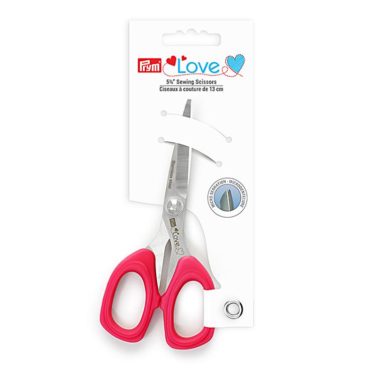 Prym Love Sewing Scissors 5 1/4"