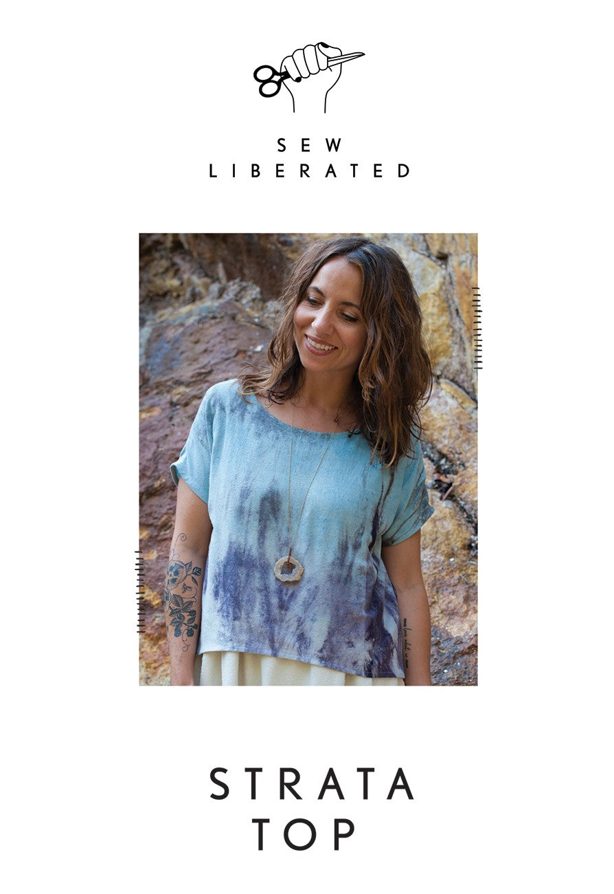 Strata Top Print Pattern