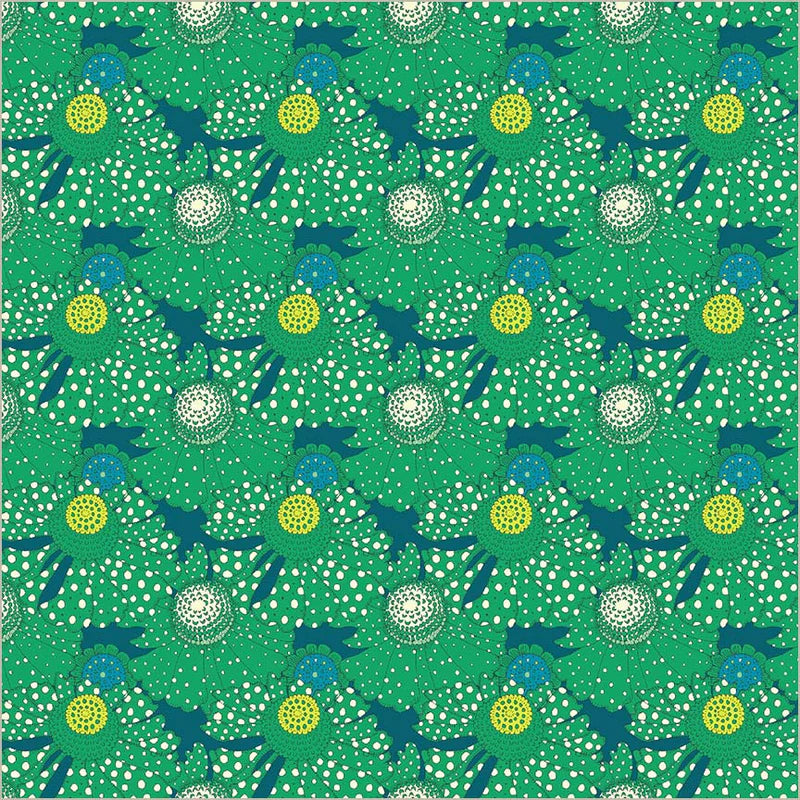 Sunshine Polka Flower - Chlorophyll
