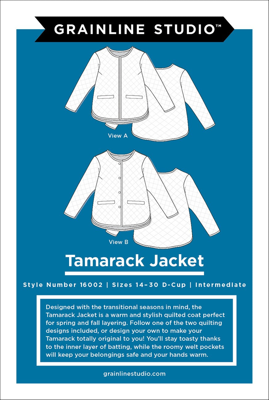 Tamarack Jacket (Size 14-32) Print Pattern