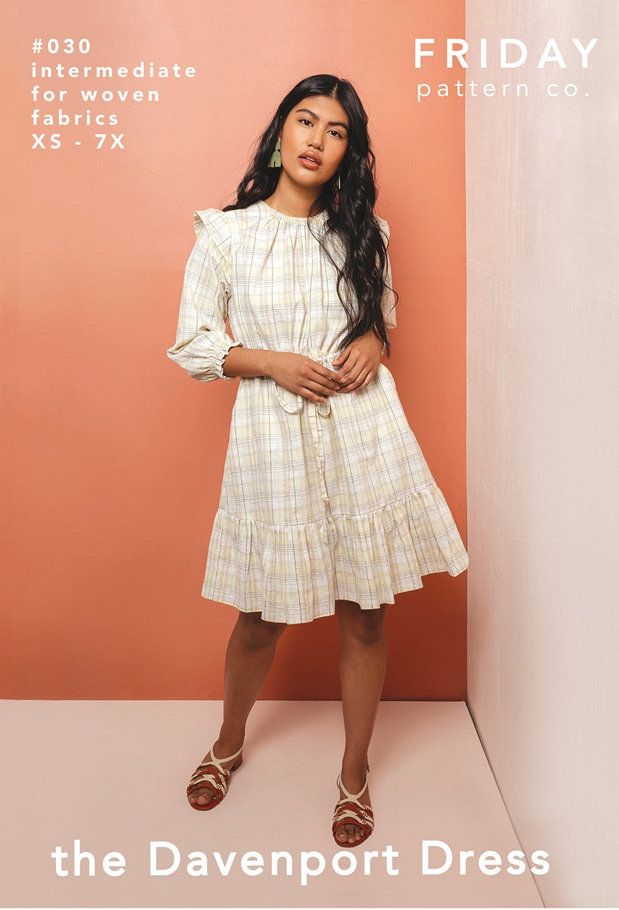 The Davenport Dress Print Pattern