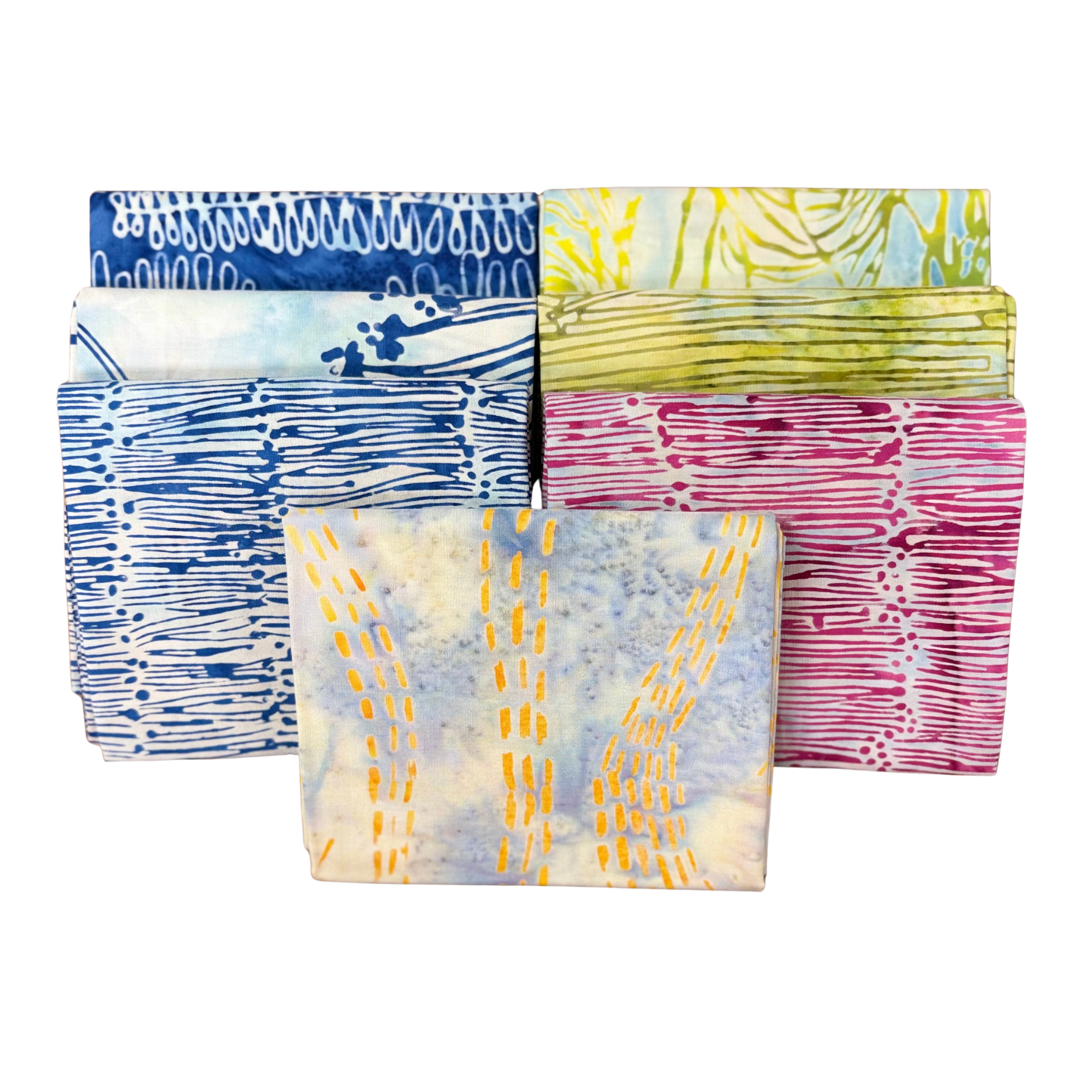 7pc FQ Bundle - Meadow Brook Batiks