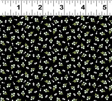 Matcha Ditsy Black