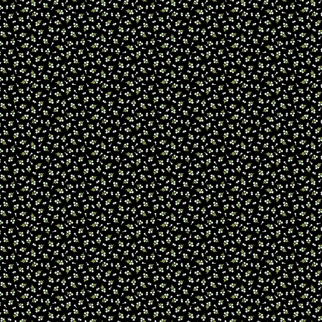 Matcha Ditsy Black