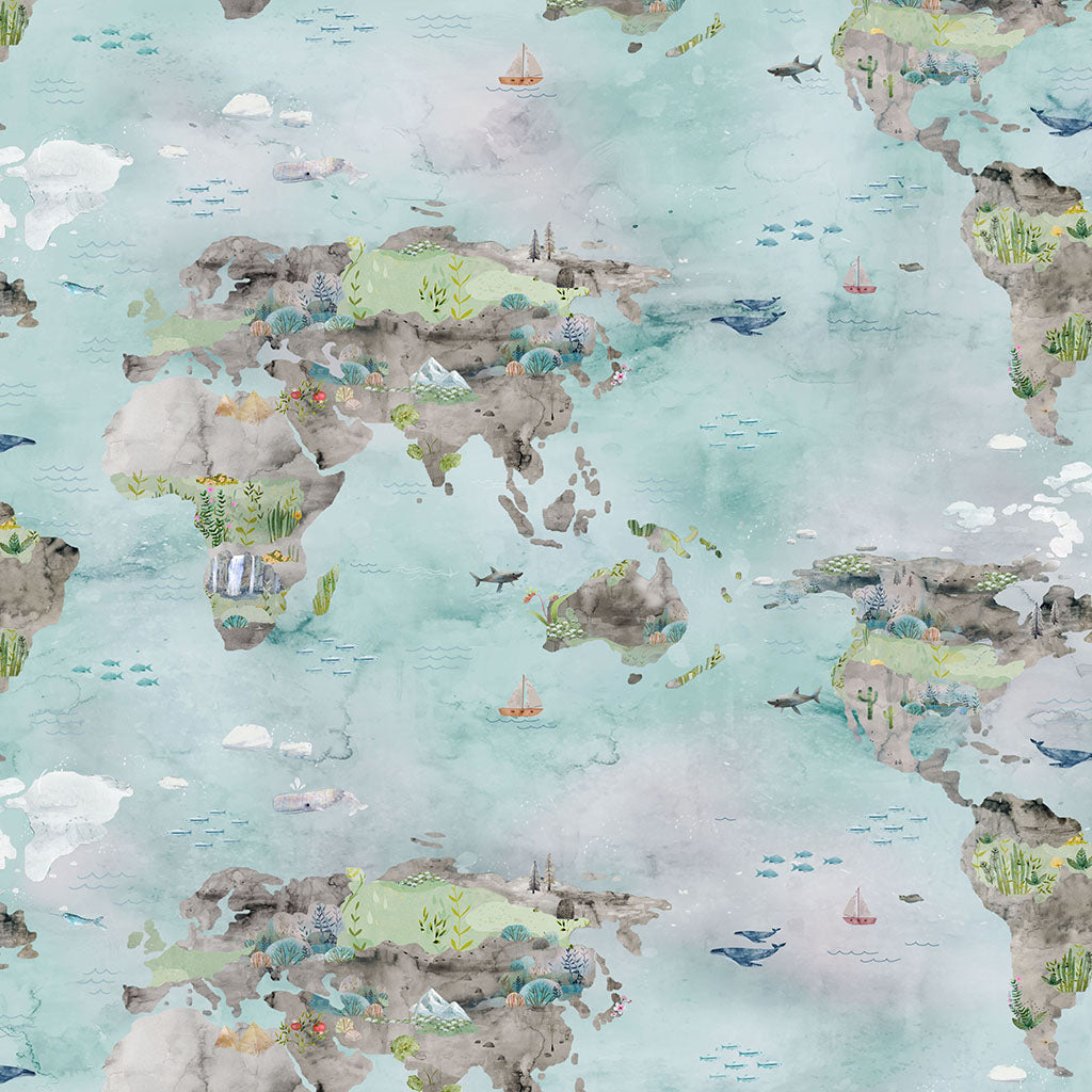 Our World Toile Multicolor