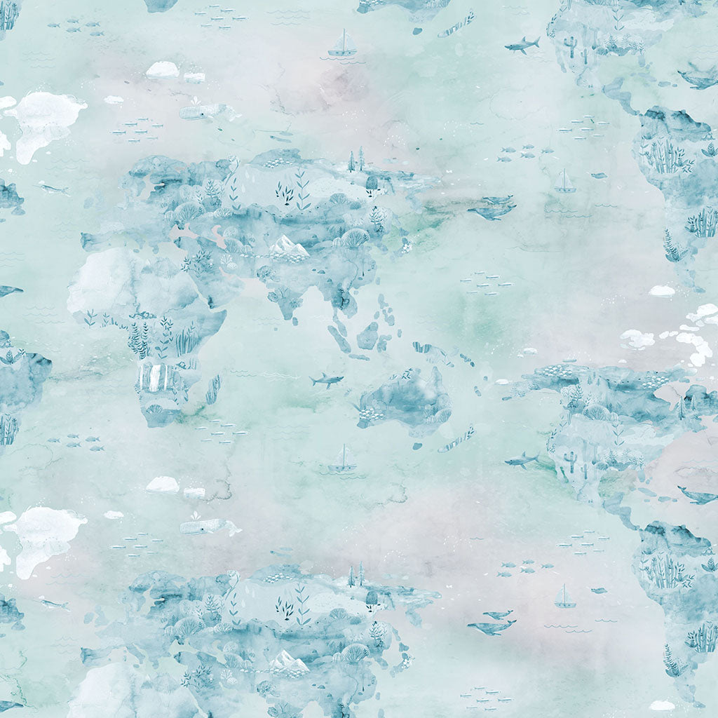 Our World Toile Light Sky
