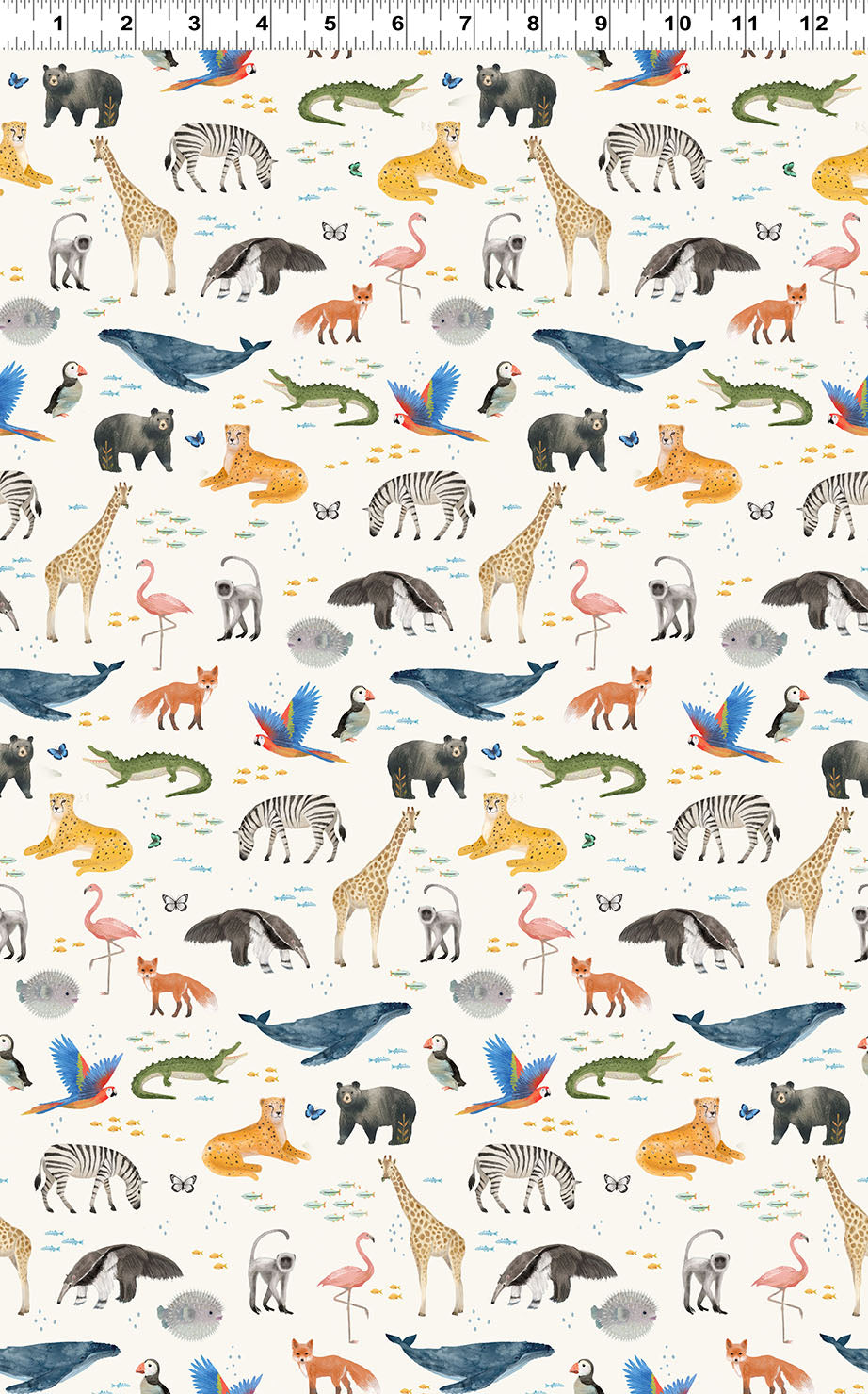 Our World Animals Light Cream