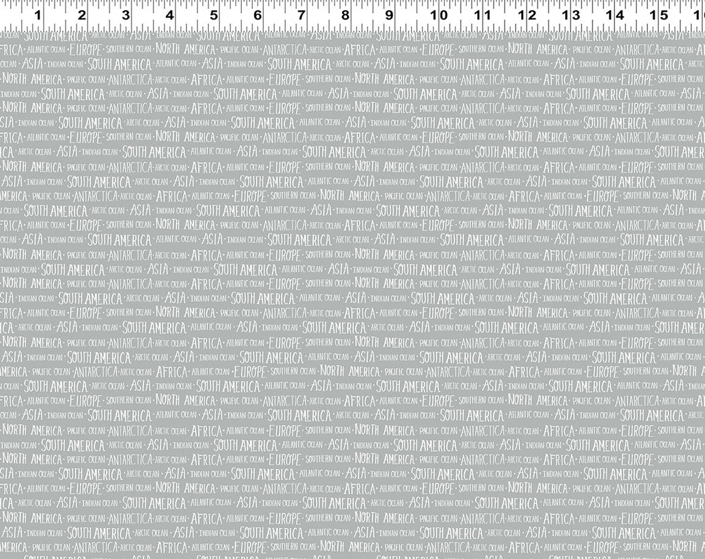 Our World Words Gray