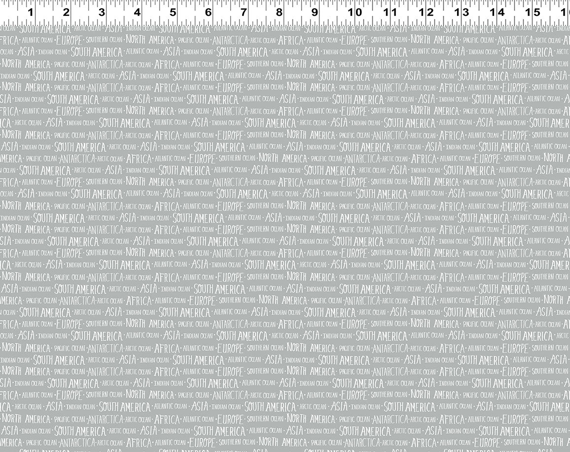 Our World Words Gray
