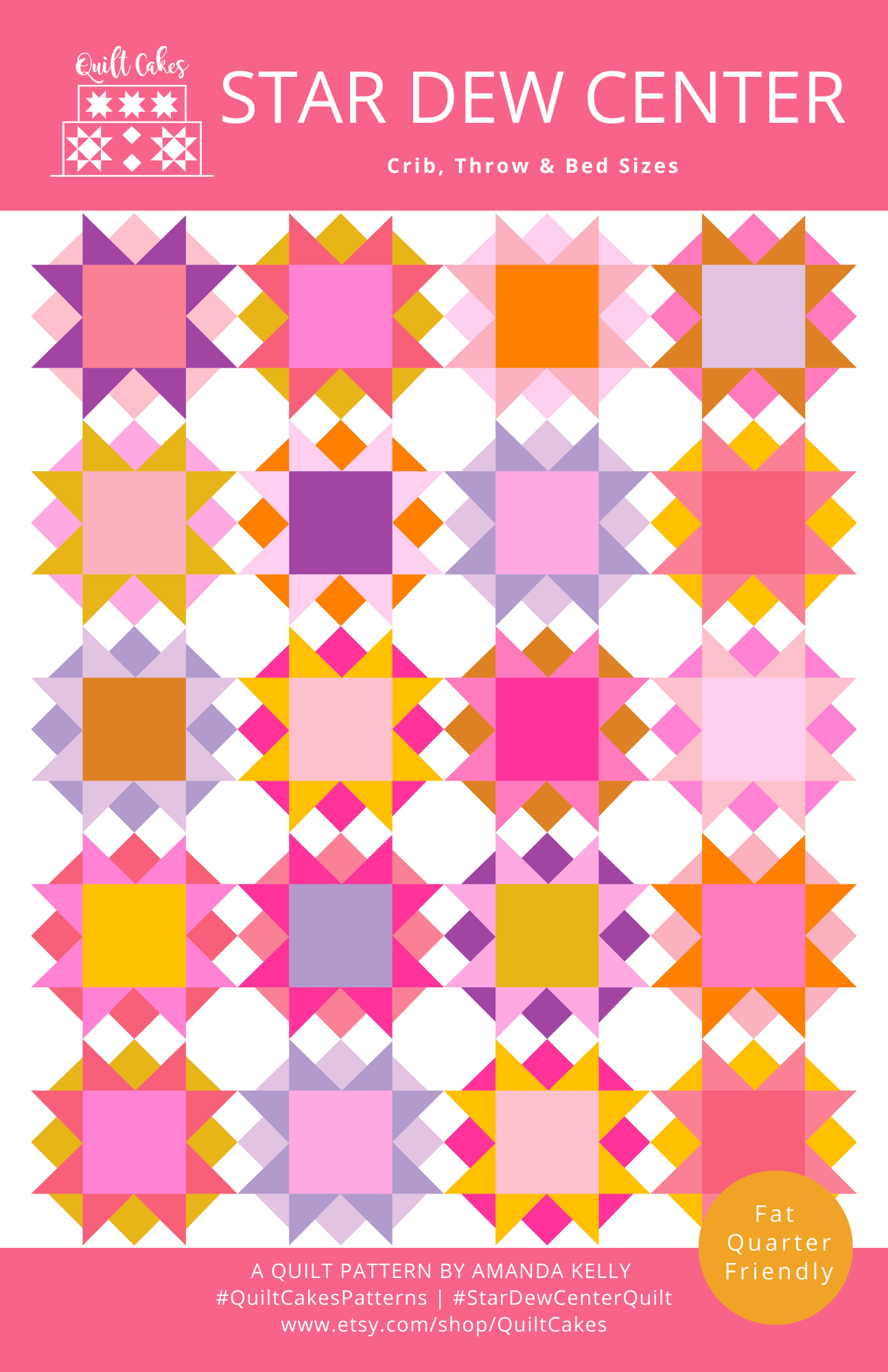 Star Dew Centers Quilt Pattern