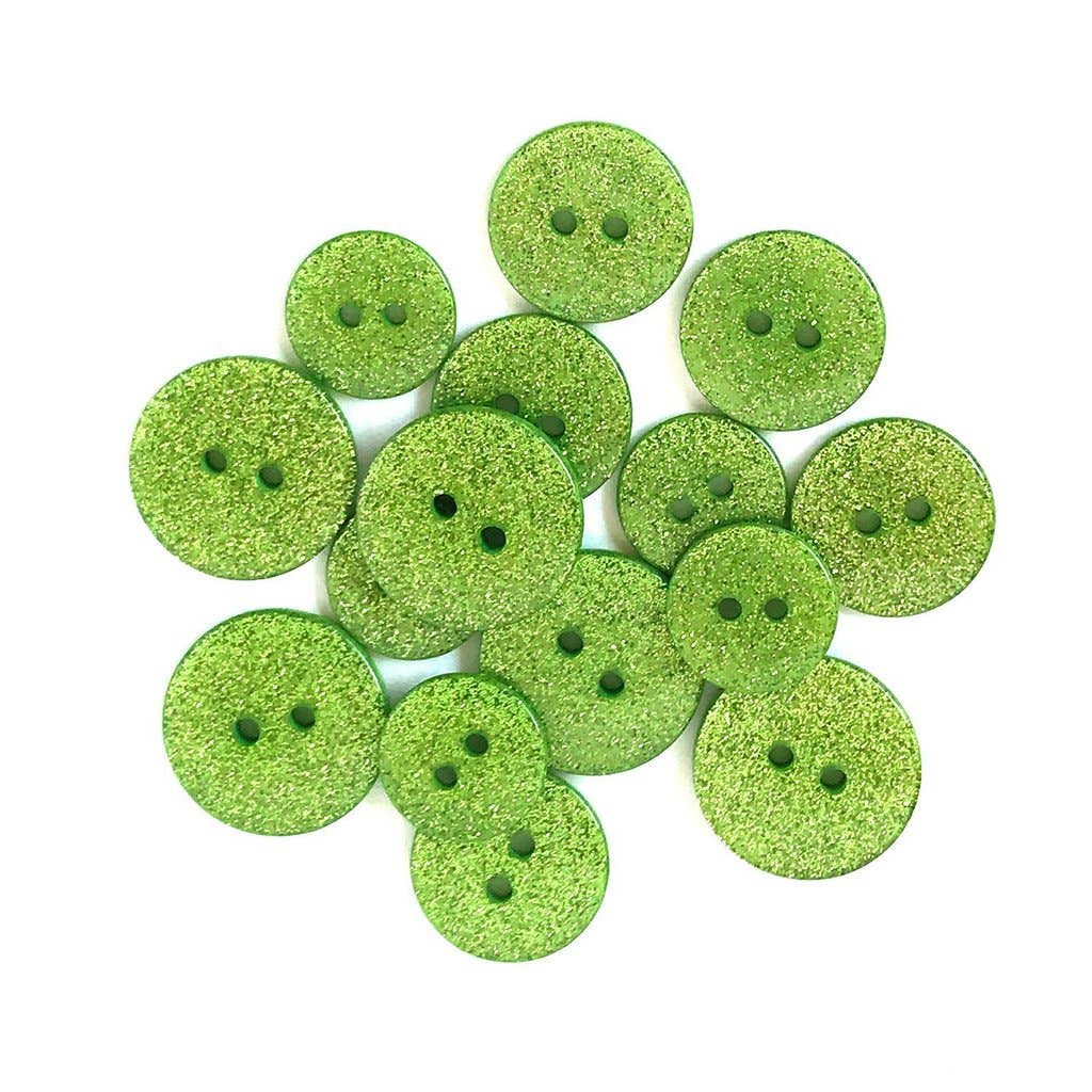 Glitter Buttons