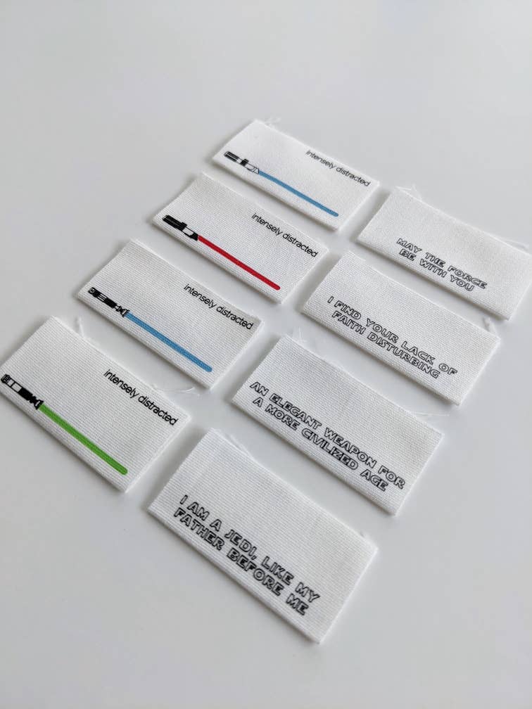 Lightsaber Cotton Luxe Labels