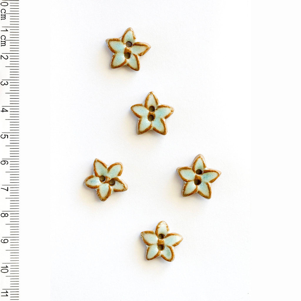 Star Floral Buttons (L605)