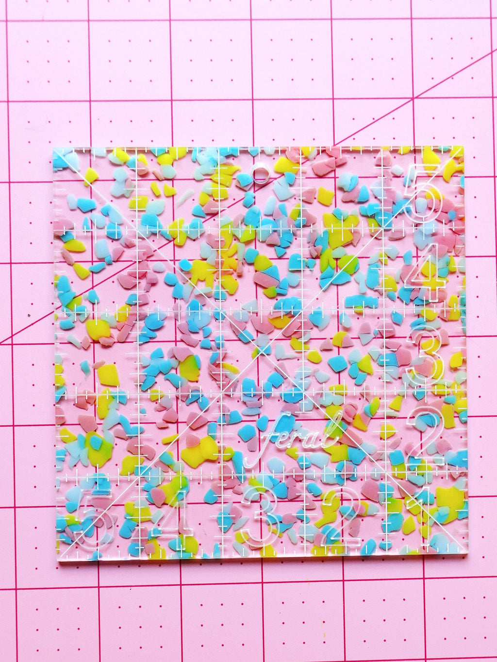 5" Charm Square Ruler