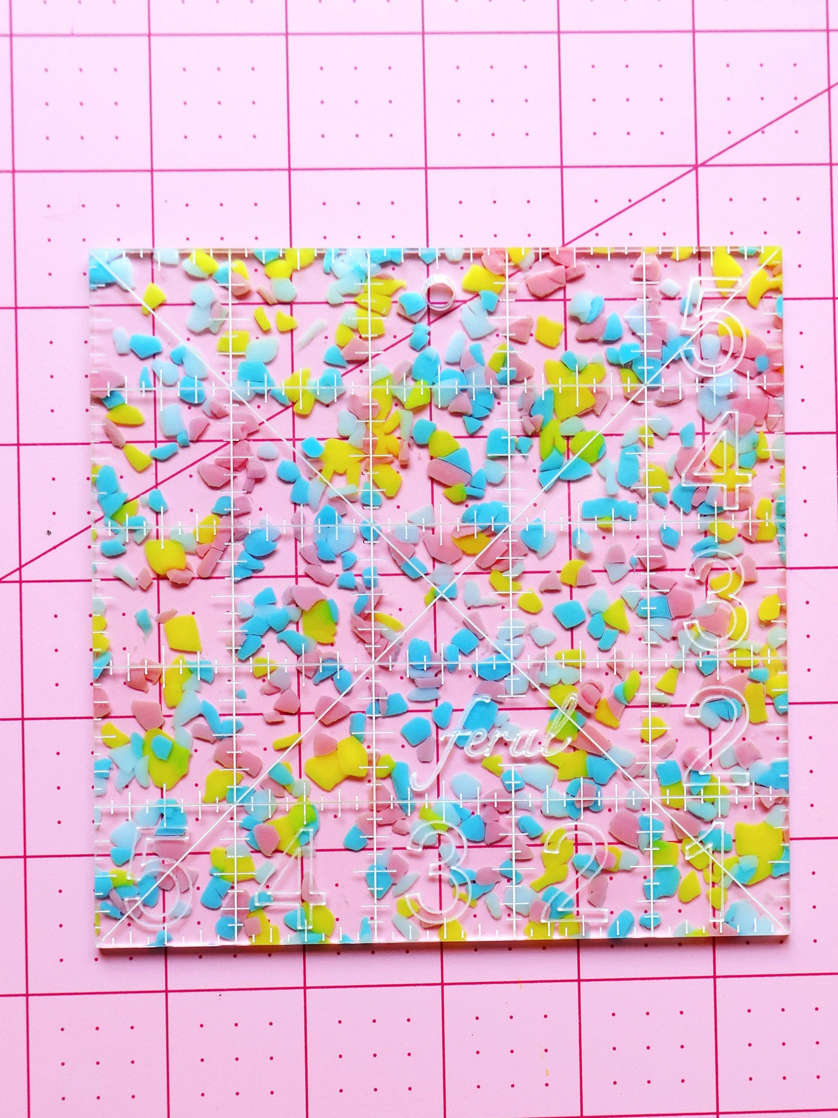 5" Charm Square Ruler