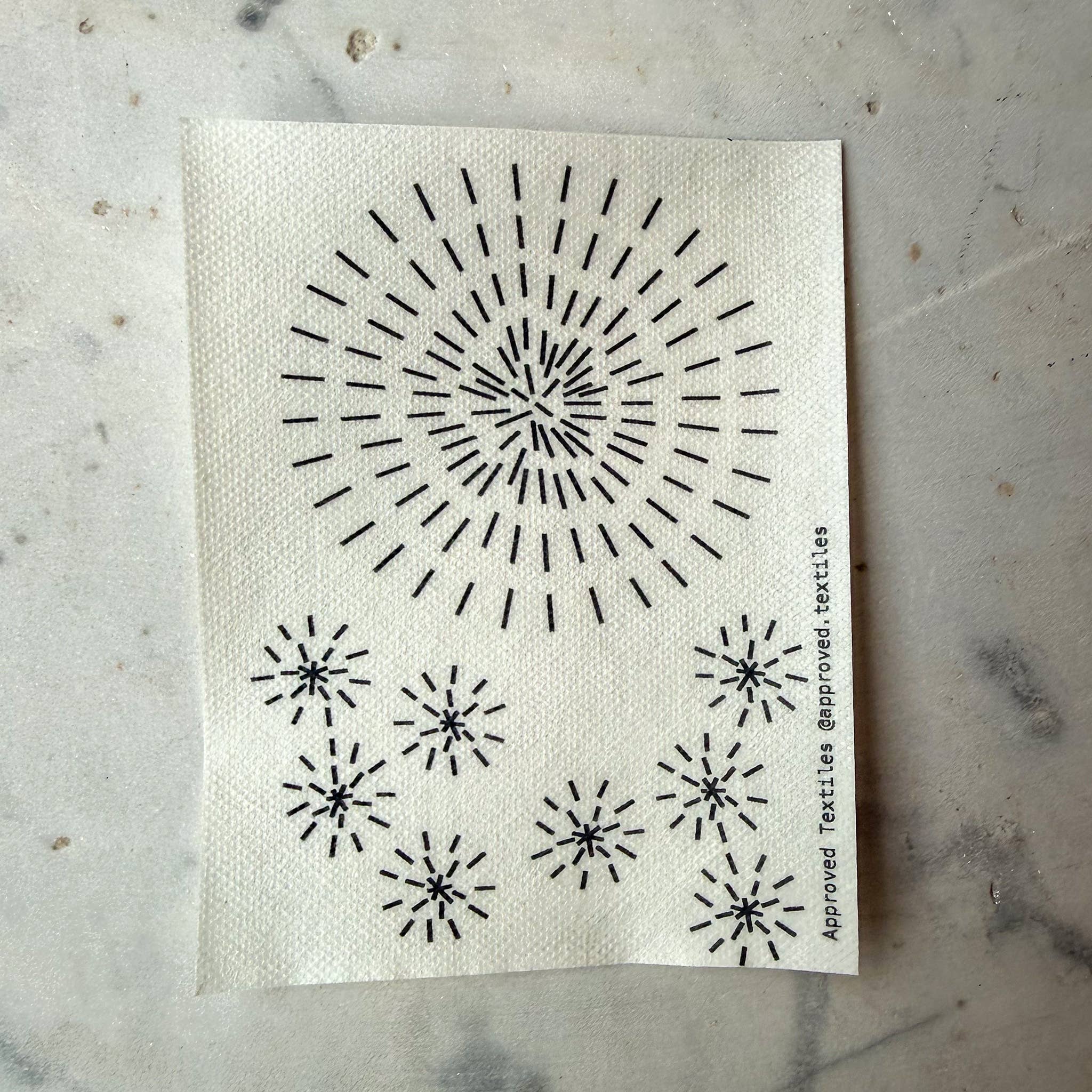Hanabi (Fire Flower) Stitch Designs
