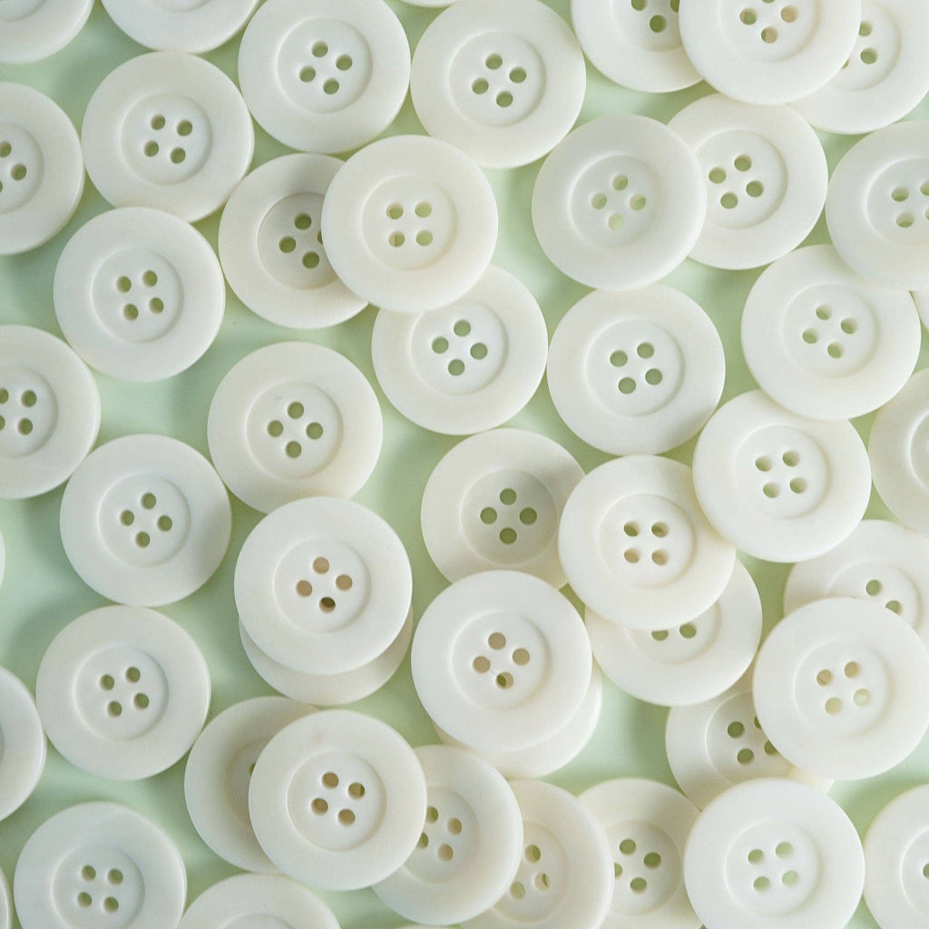 Milk 1" Corozo Buttons