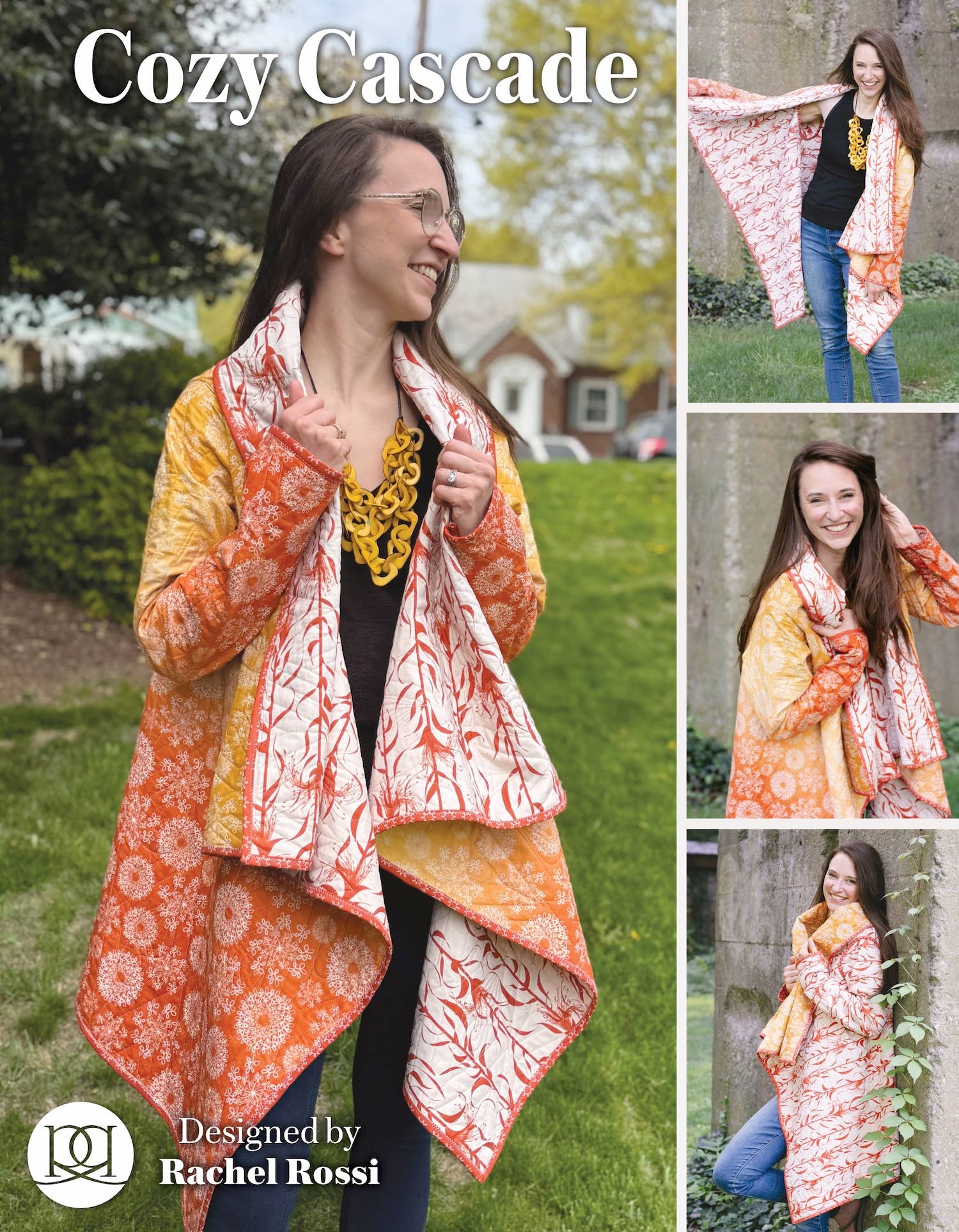 Cozy Cascade | A Quilted Open Front Cardigan