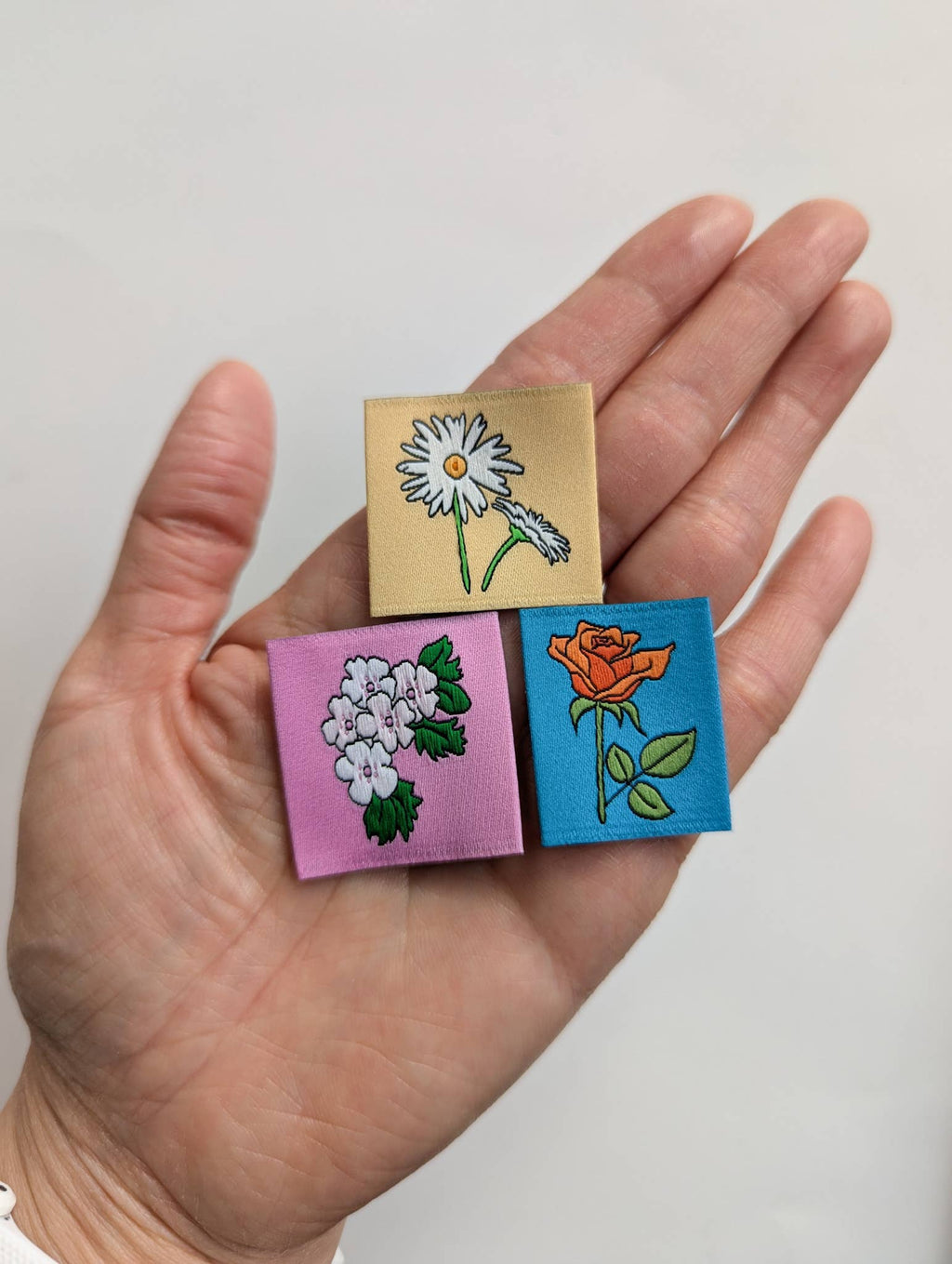 Birth Month Flower Labels