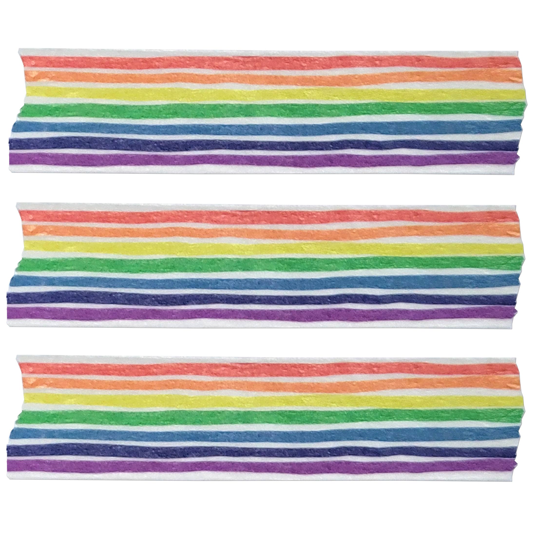 Rainbow Organic Stripe Washi Tape