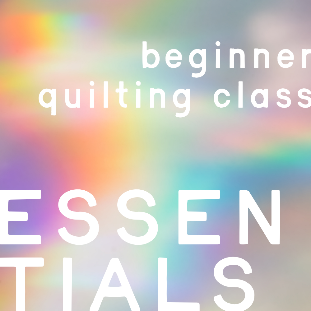 Quilting 101 Class