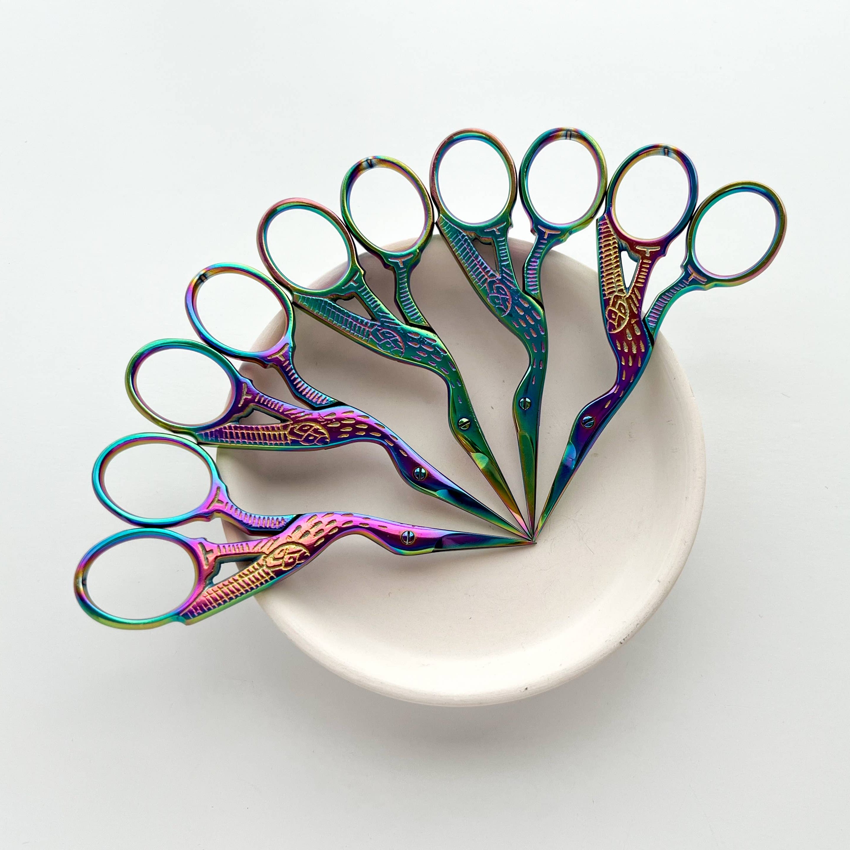 Stork Embroidery Scissors