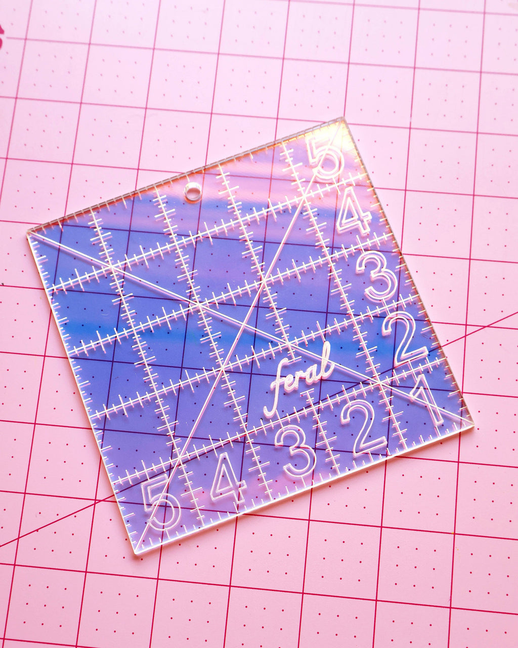 5" Charm Square Ruler