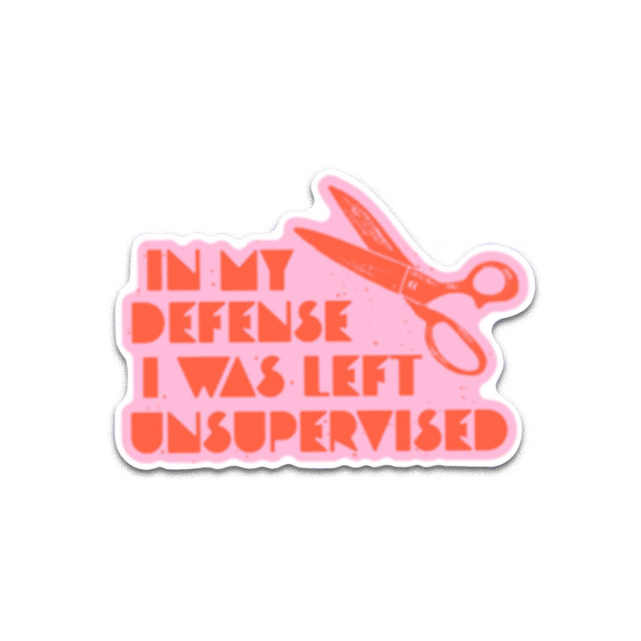 In My Defense Sticker