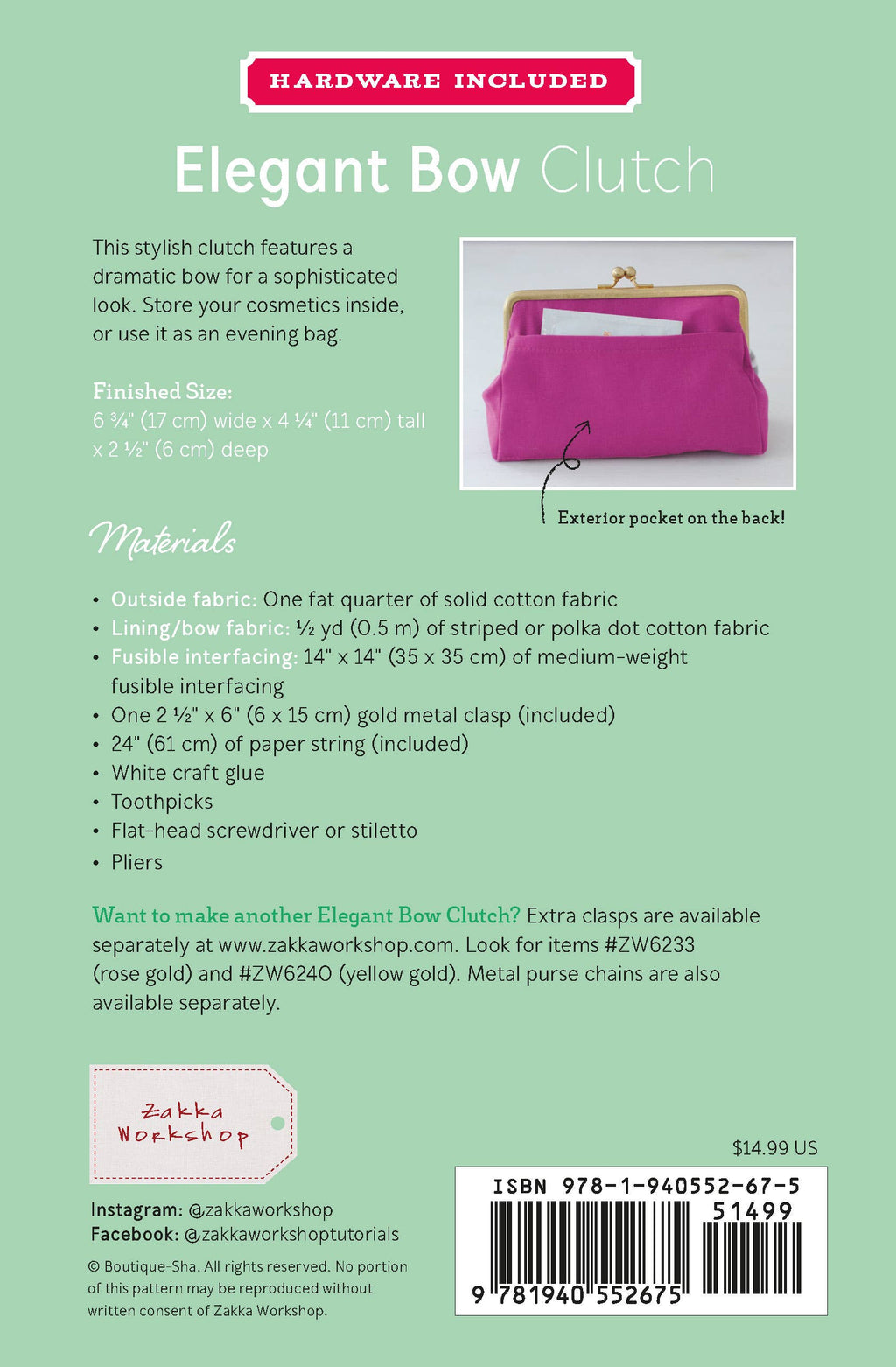 Elegant Bow Clutch Kit