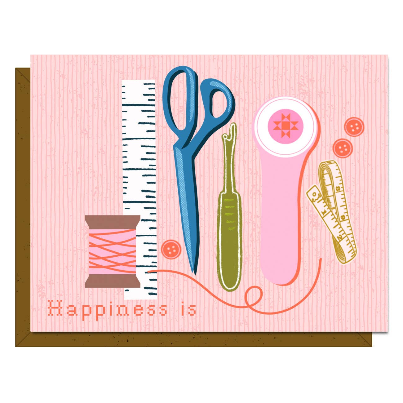 Happiness Is... Notecard 
