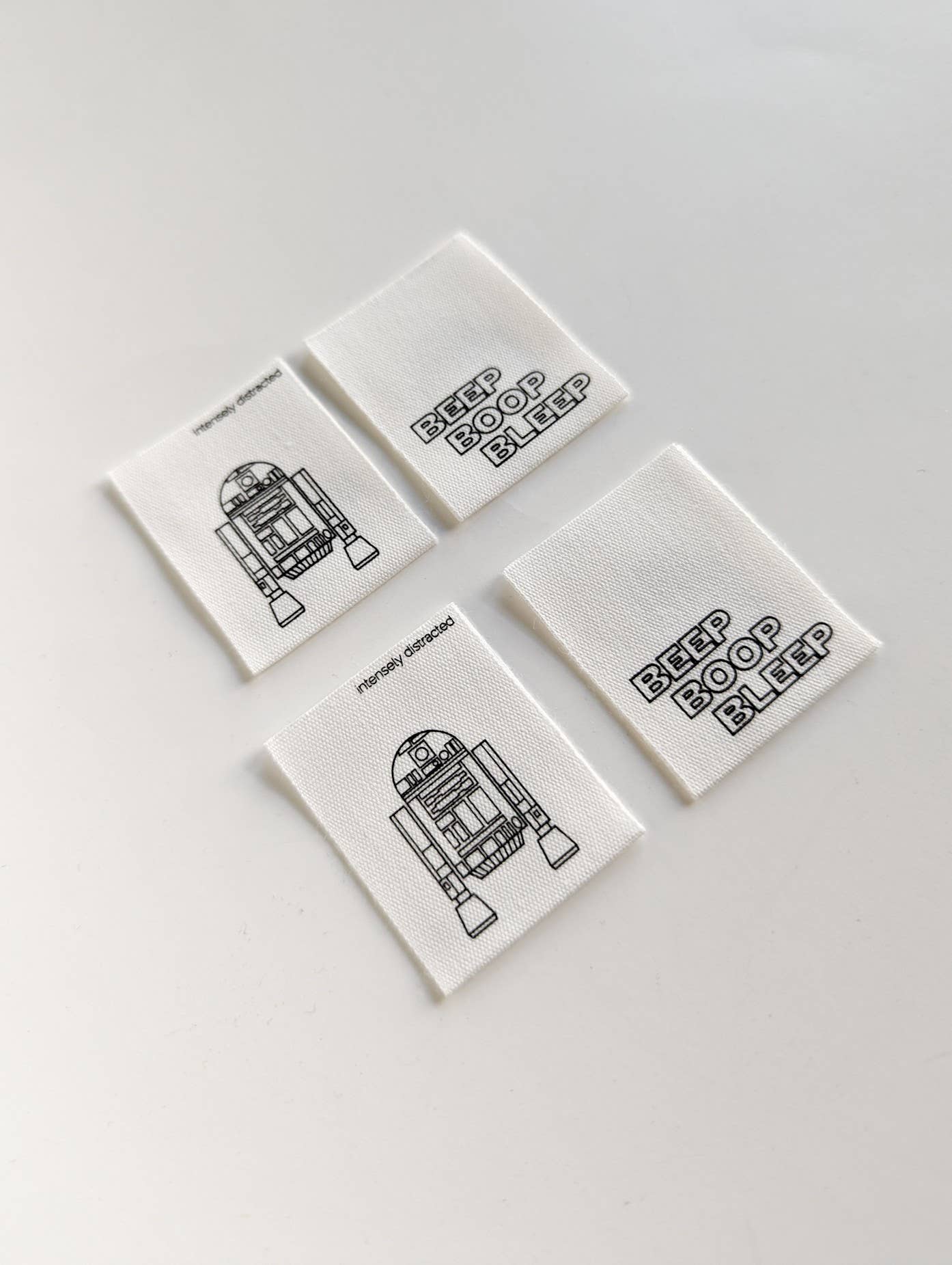 R2D2 Cotton Luxe Labels