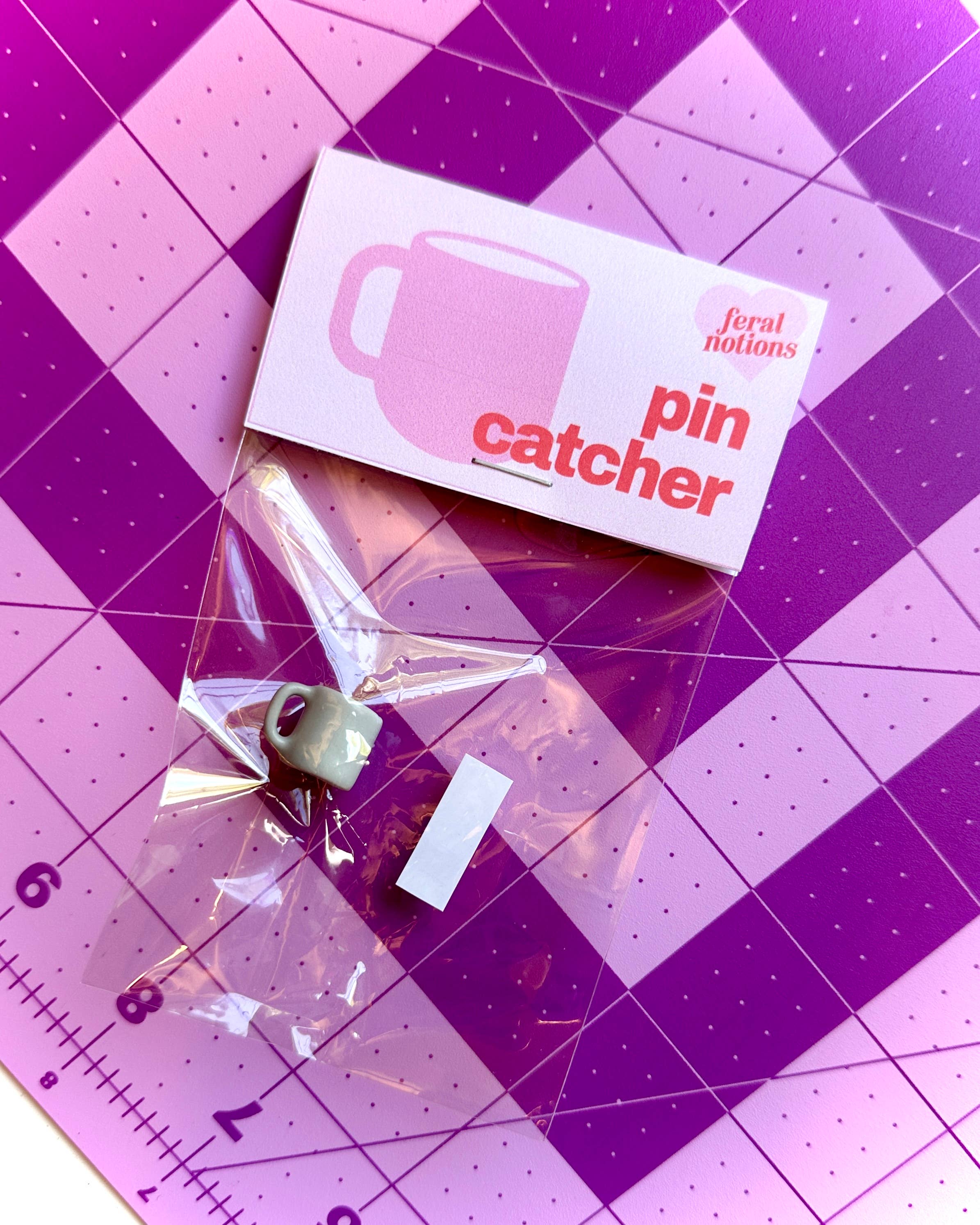 Coffee Mug Pin Catcher