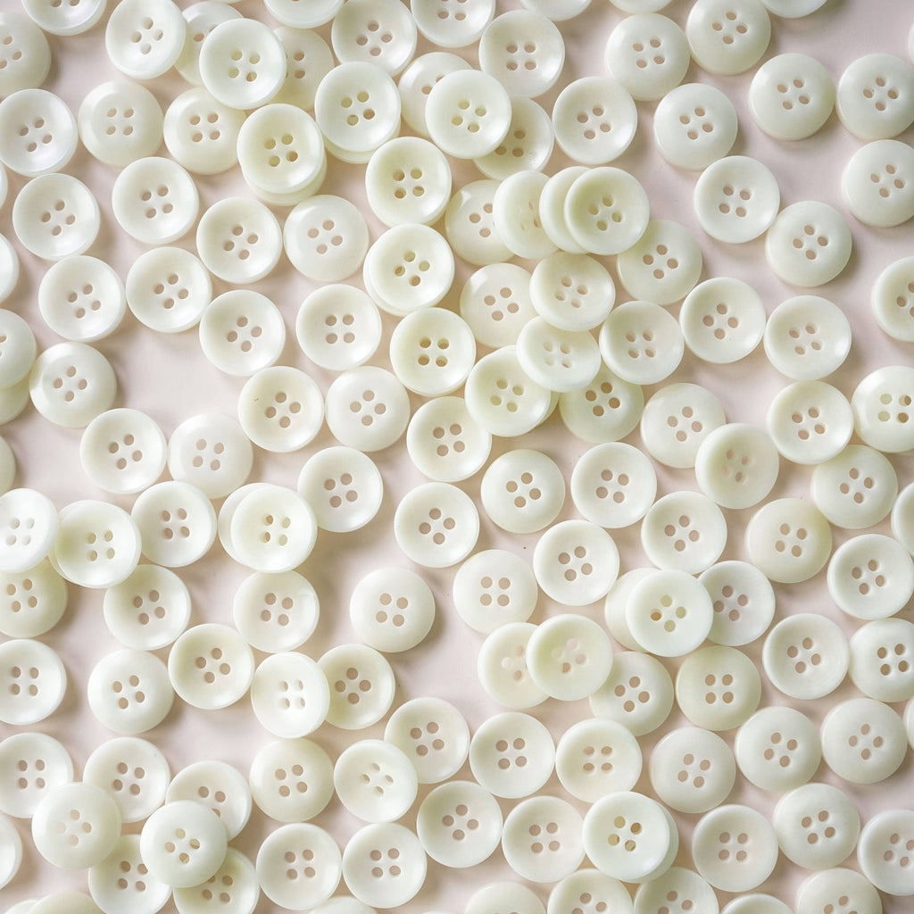 Milk 1/2" Corozo Buttons