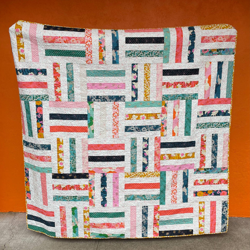 Joyful Stripes 2.0 Quilt Pattern (Print)