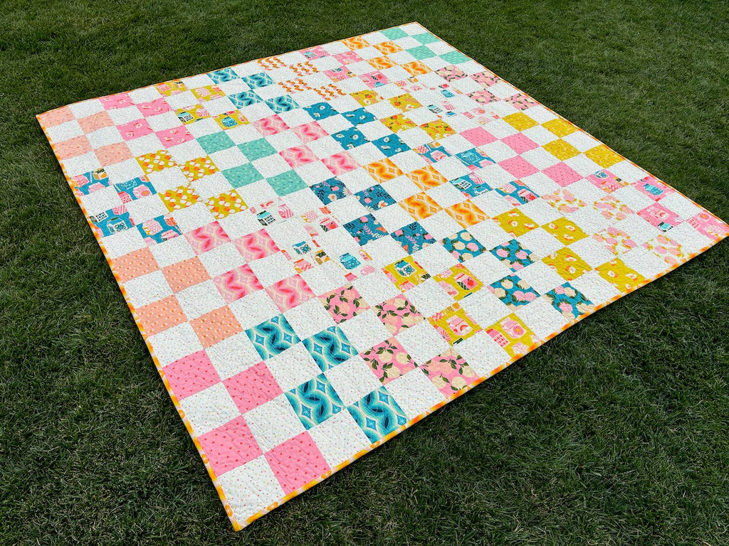 Layer Cake Squared Quilt Pattern (Print)