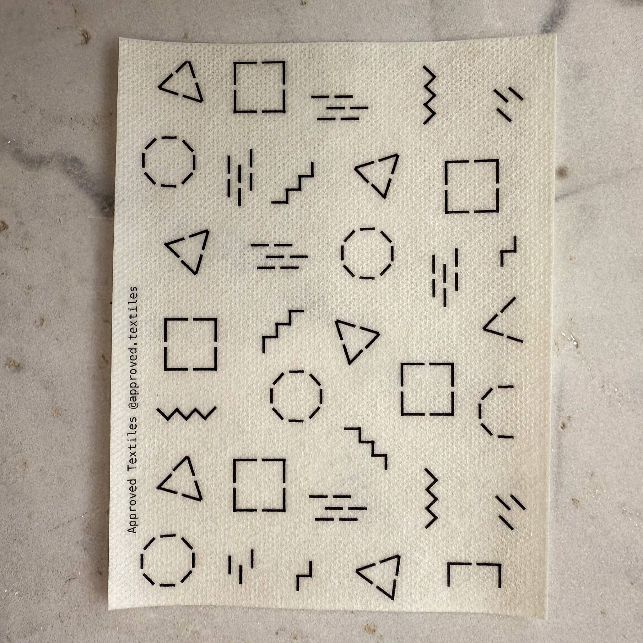 The Memphis Group Stitch Designs