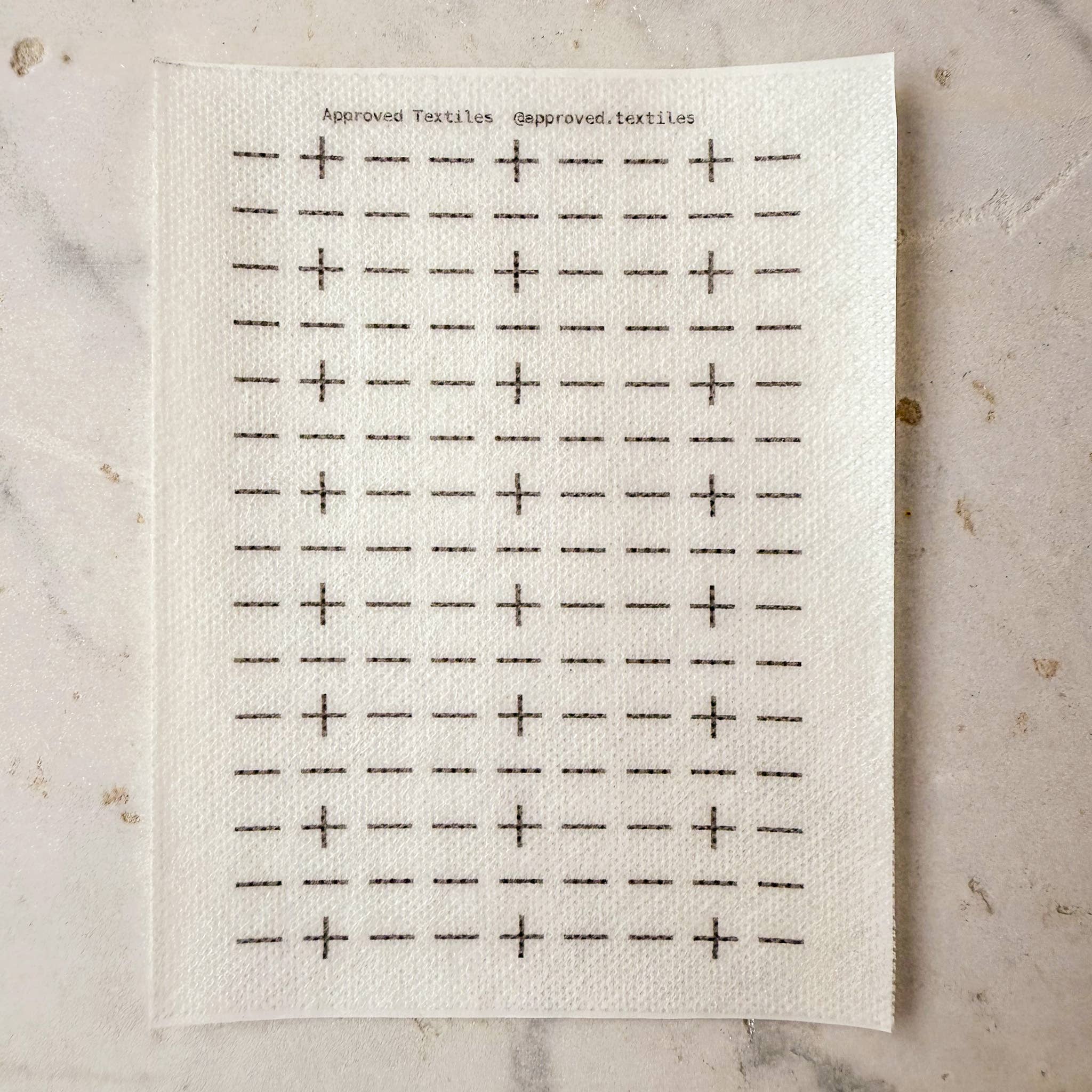 Agnes Martin Mending + Embellishment Transfer