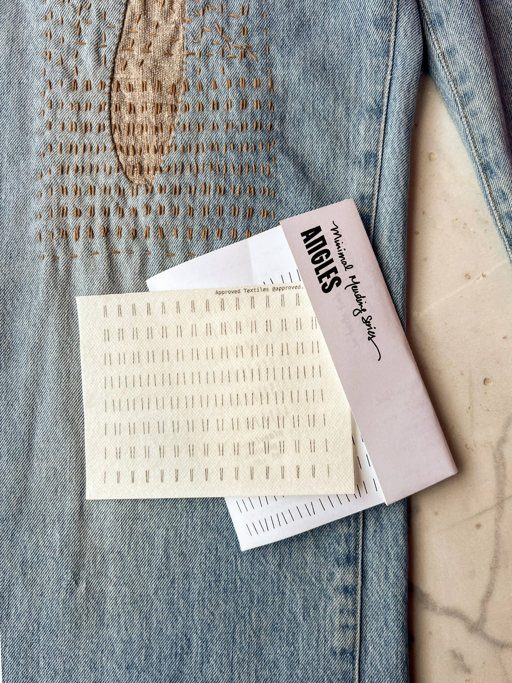 Angles - Minimal Mending + Embellishment Transfer