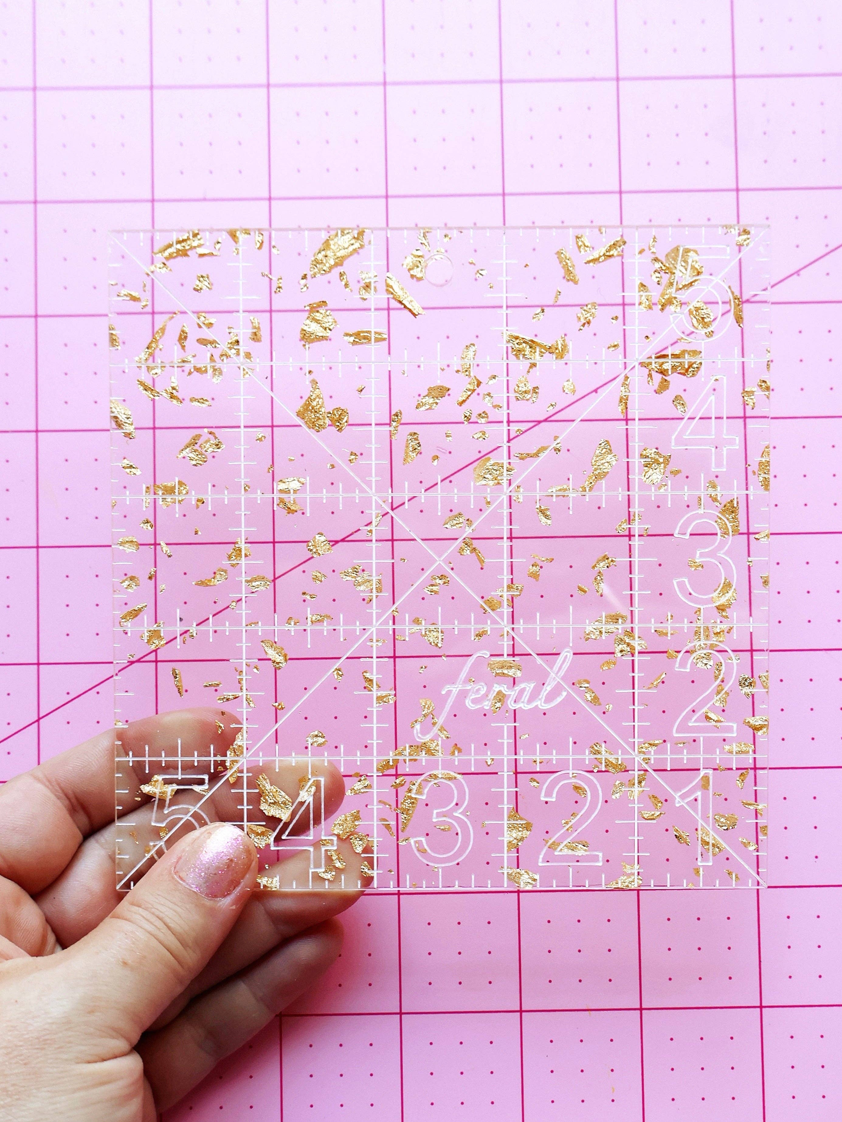 5" Charm Square Ruler