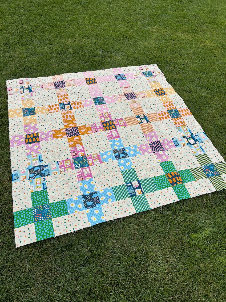 Layer Cake Nine Patch Quilt Pattern (Print)