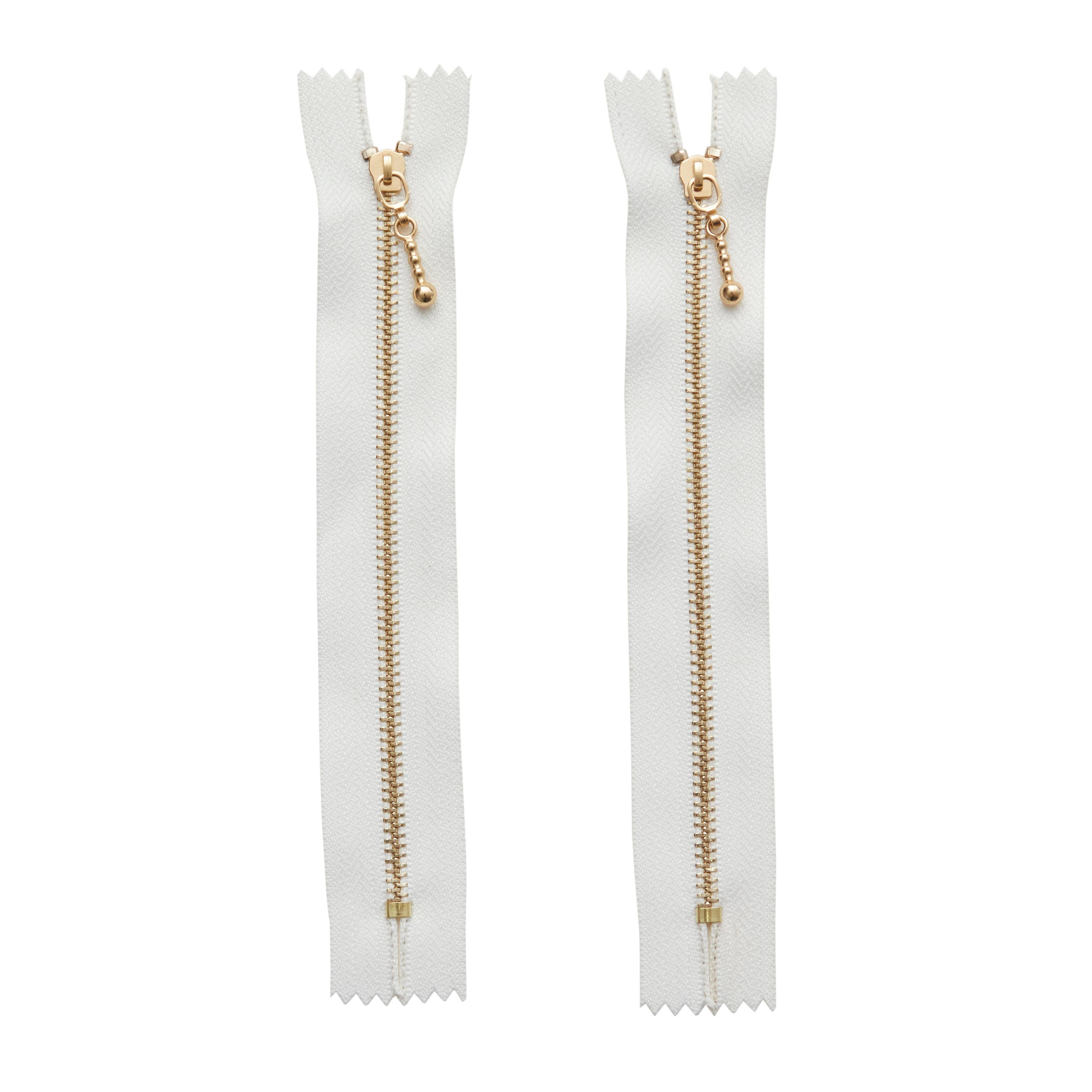6" Macaroon Zipper (2 pk)