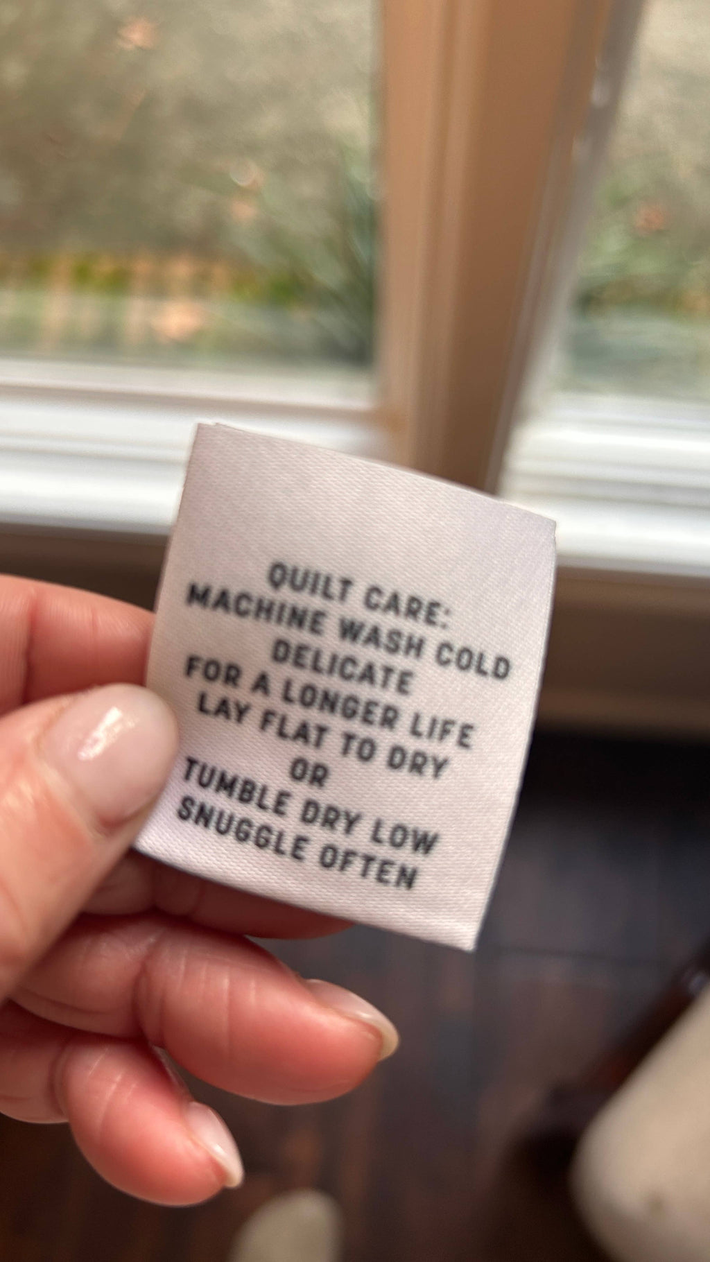 Love in Every Stitch Care Labels