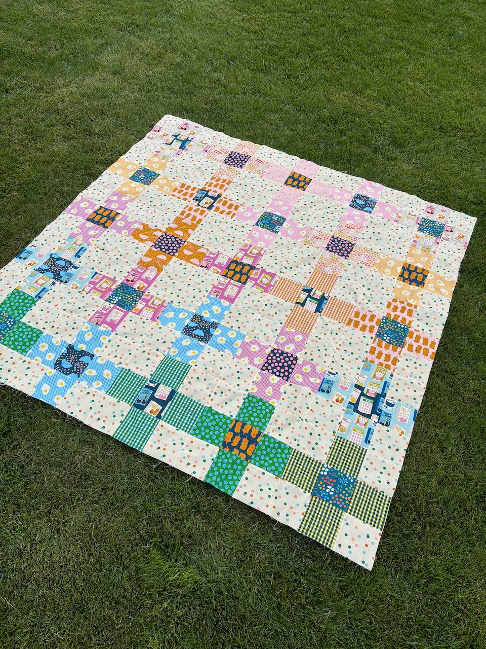 Layer Cake Nine Patch Quilt Pattern (Print)
