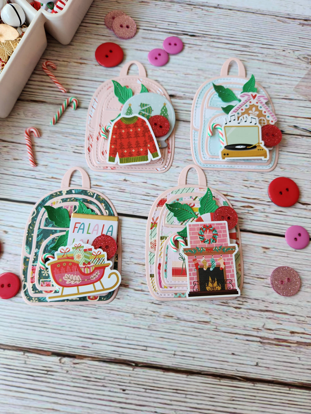 Glitter Buttons