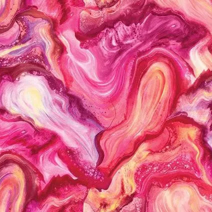 Abstract colorful pattern with pink, purple, and red hues