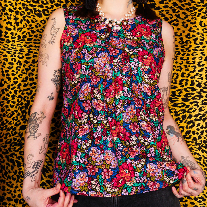 Anna Maria Painted Portrait Top+Dress Pattern