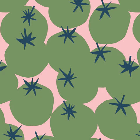 Summer Tomatoes in Organic Cotton Duck